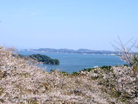 版画 風景画 花咲く故郷ふるさと十二カ月 シリーズ 二月 海辺の香り